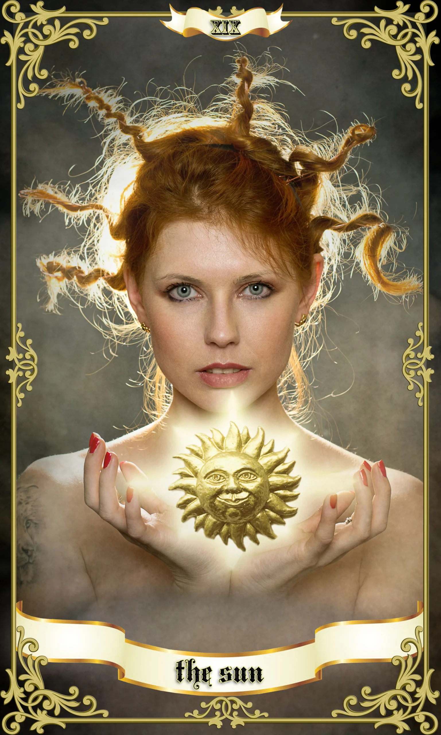 The sun card